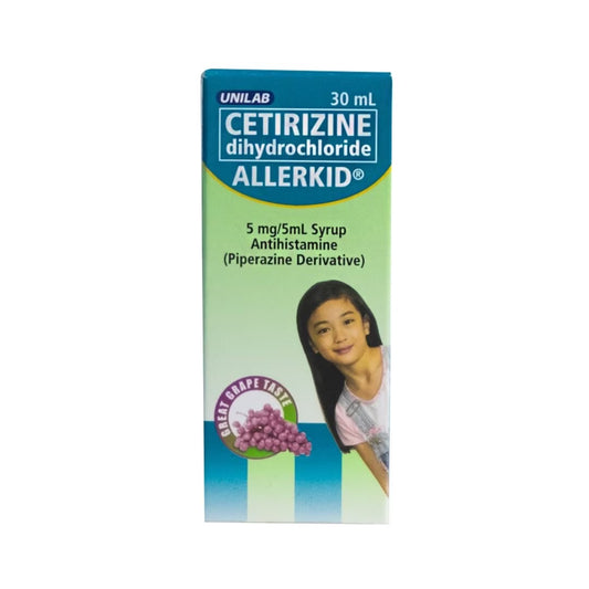 Cetirizine Allerkid 5 mg/5 mL Syrup 30 ml