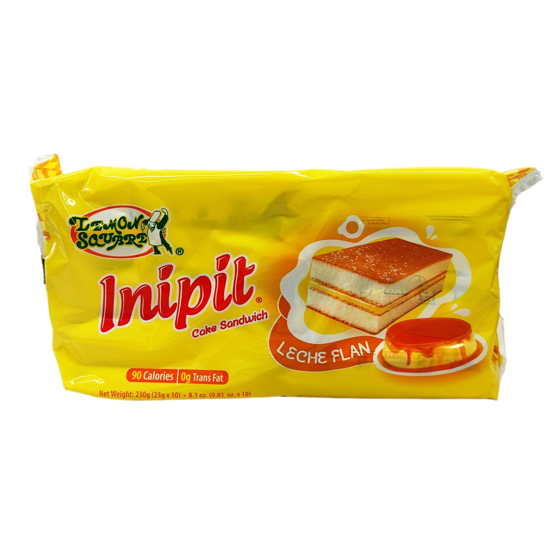 Lemon Square Inipit Cake Sandwich Leche Flan Flavor – Colabella
