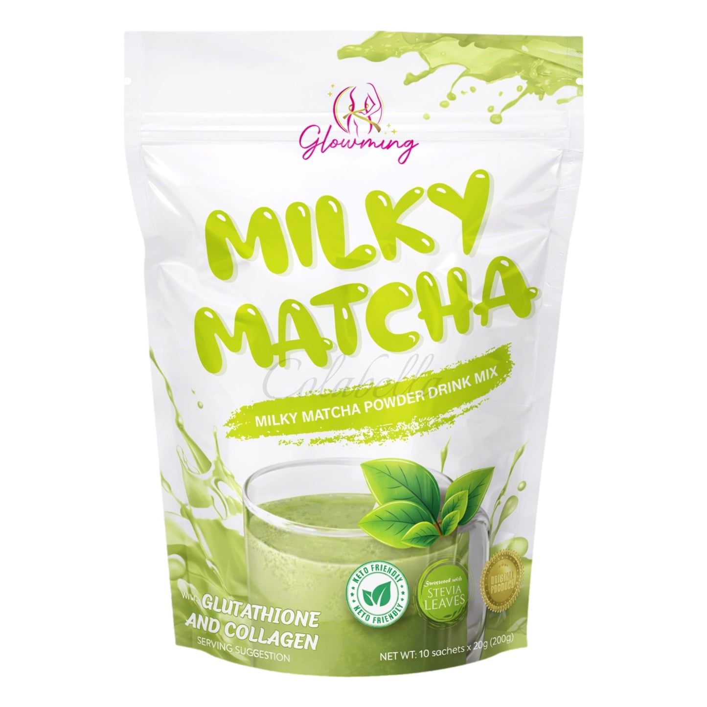 Glowming Milky Matcha Drink by Cris Cosmetics 10s