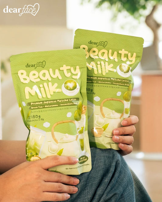 Dear Face Beauty Milk Matcha Latte 10s