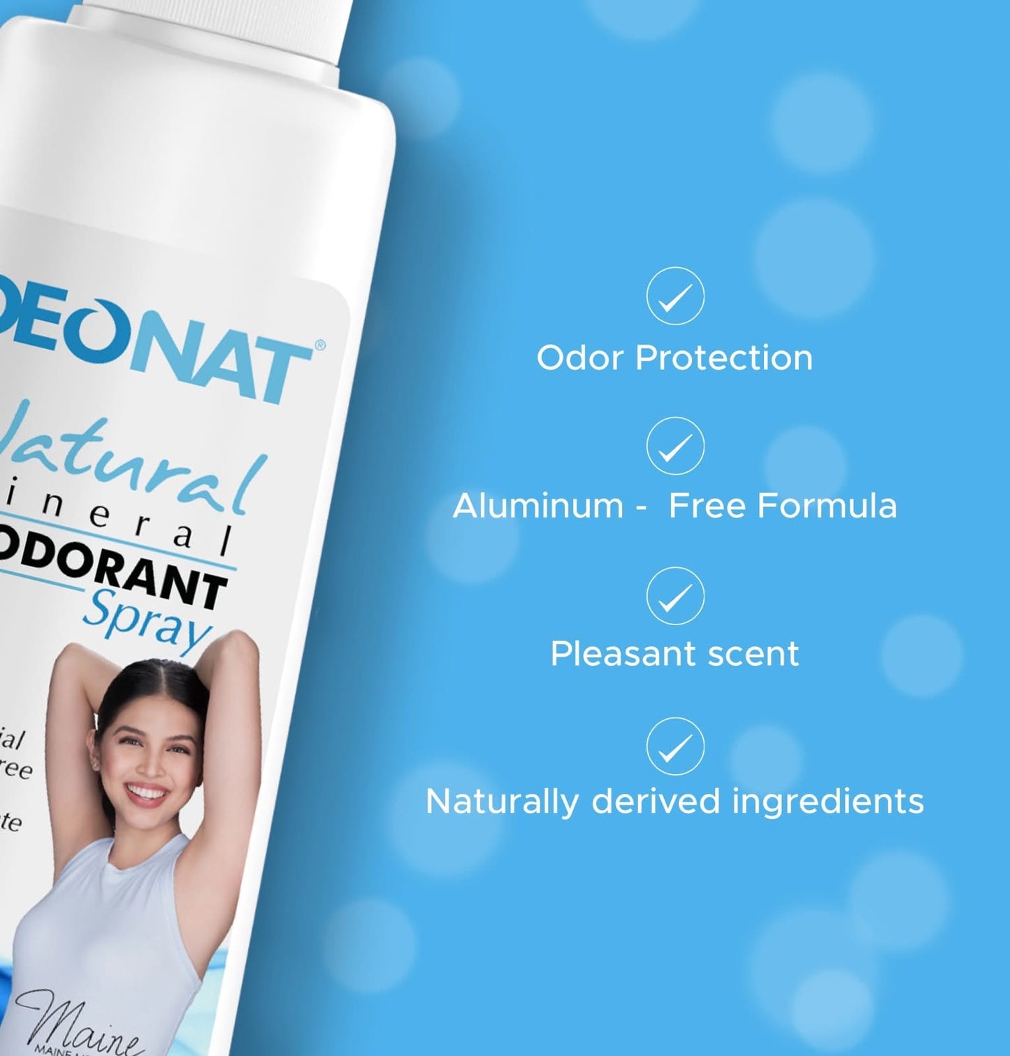 Deonat Natural Mineral Deodorant Spray 100ml