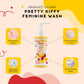Pretty Kiffy Feminine Wash Pinkish Glow by Pretty Jin - pH Balanced & Gentle-Cleansing 100ml