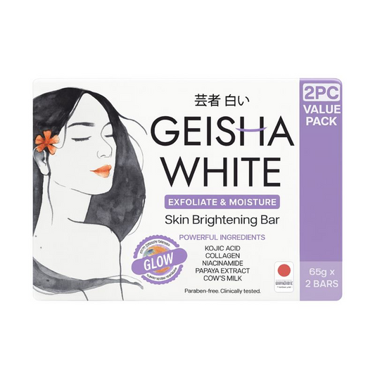 Geisha White Glow Skin Brightening Bar 65g x 2