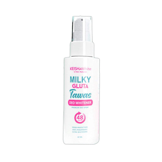 Keisha White Milky Gluta Tawas Deo Whitener 60ml