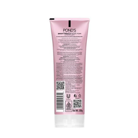 Pond’s Bright Miracle Facial Foam 100g