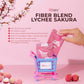Ryxskin Fiber Blend Lychee Sakura Powdered Mix 10s