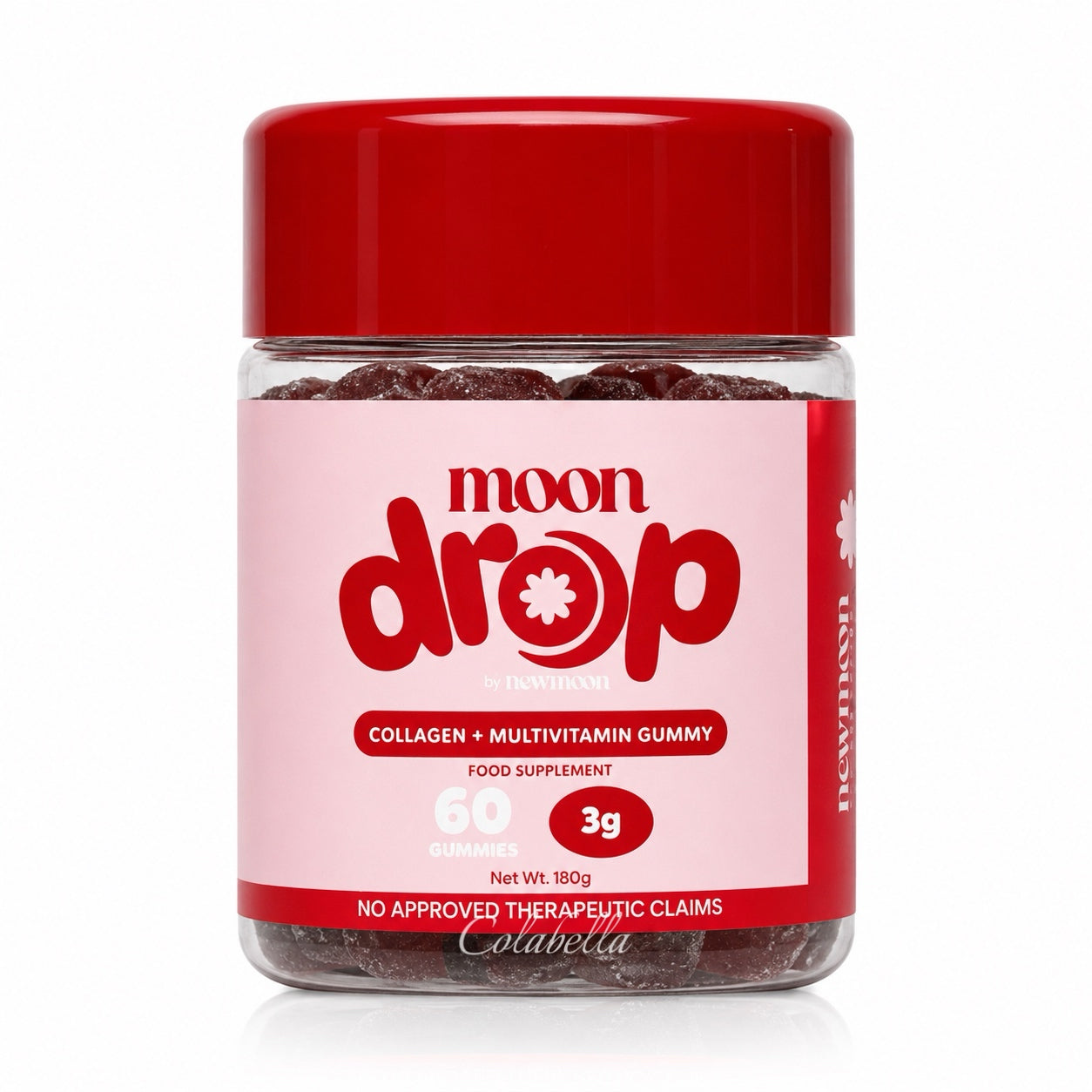 Moon Drop Radiant Key Collagen + Multivitamin 60 Gummies (By Newmoon)
