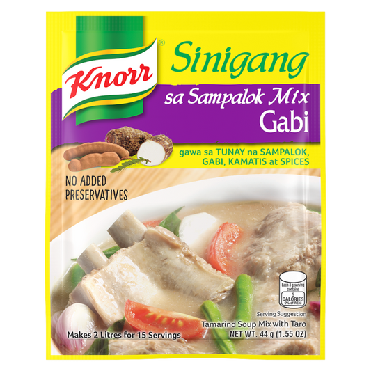 Knorr Sinigang na may Gabi