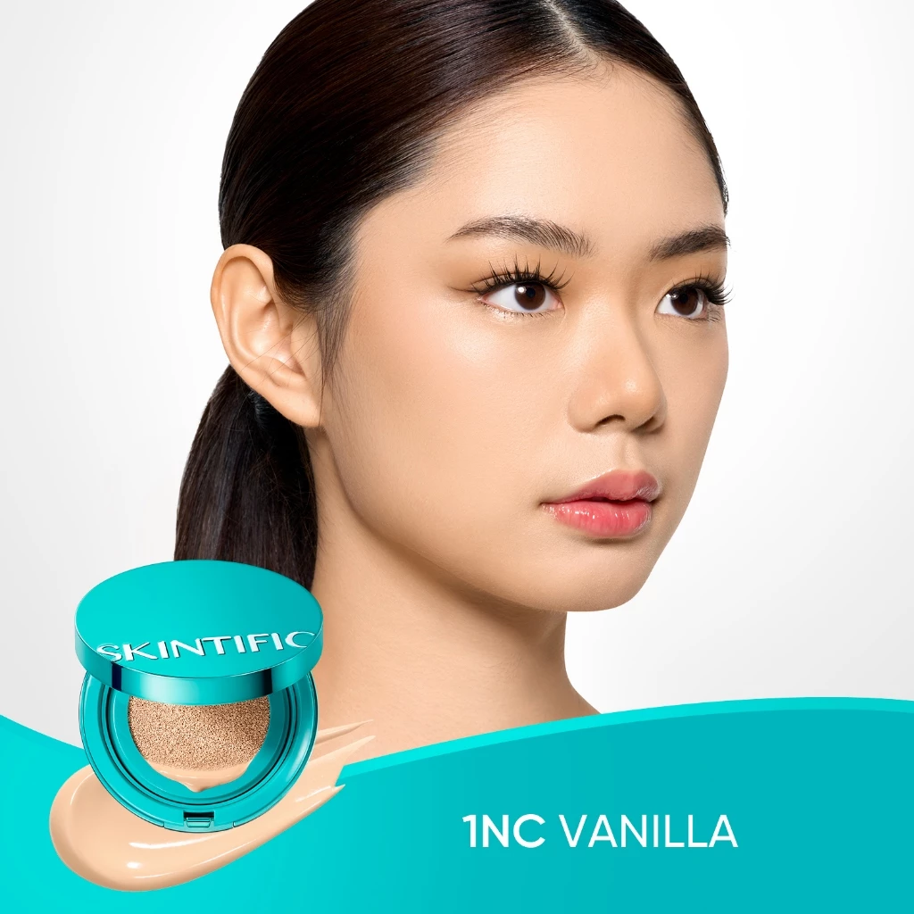 SKINTIFIC Perfect Stay Serum Matte Cushion SPF 50 PA++++ (Choose a Shade)