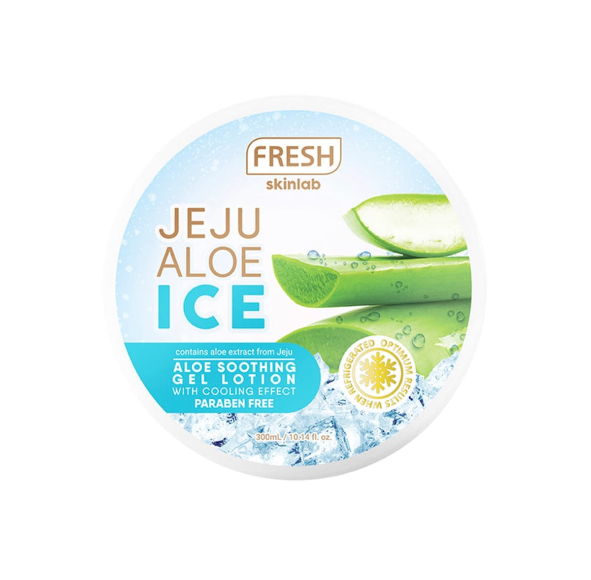 Fresh Skinlab Jeju Aloe Ice Soothing Gel Lotion 300ml Colabella