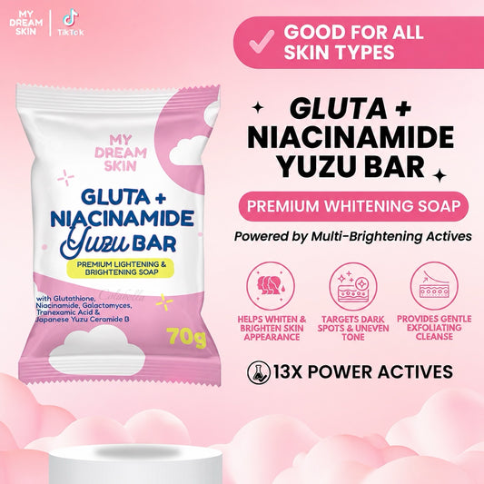 My Dream Skin Gluta + Niacinamide Yuzu Bar 70g