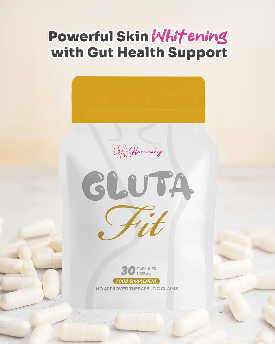 Glowming Gluta Fit by Cris Cosmetics (30 caps)