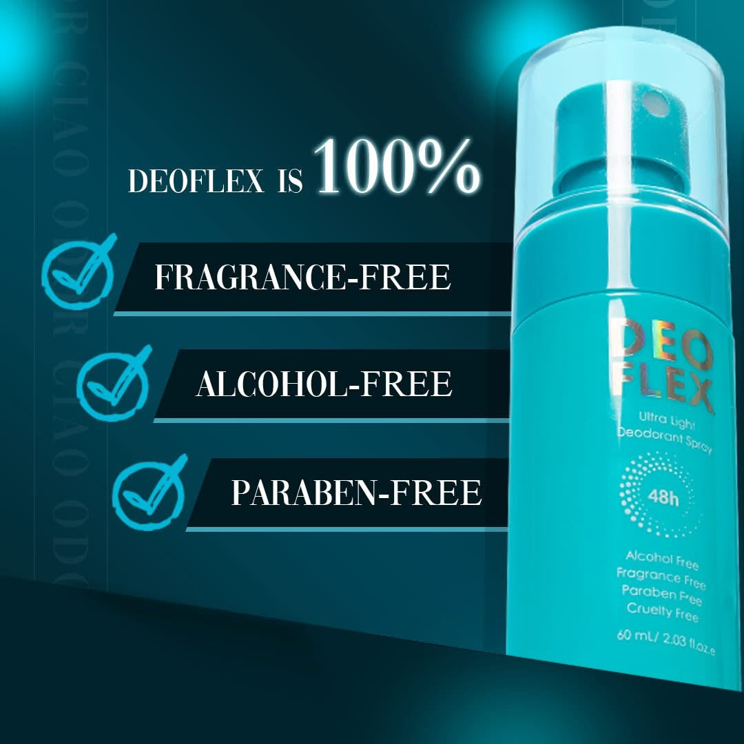 Deoflex Ultra Light Deodorant Spray 60ml