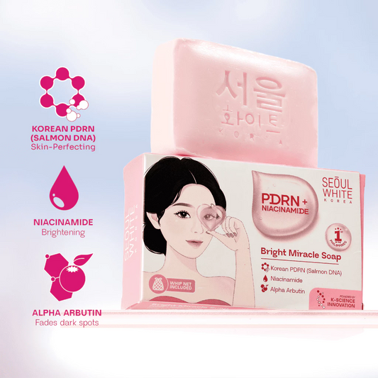 Seoul White Korea PDRN + Niacinamide Bright Miracle Soap 90g