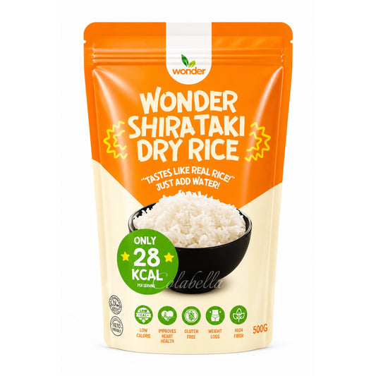 Wonder Dry Shirataki Rice 500g