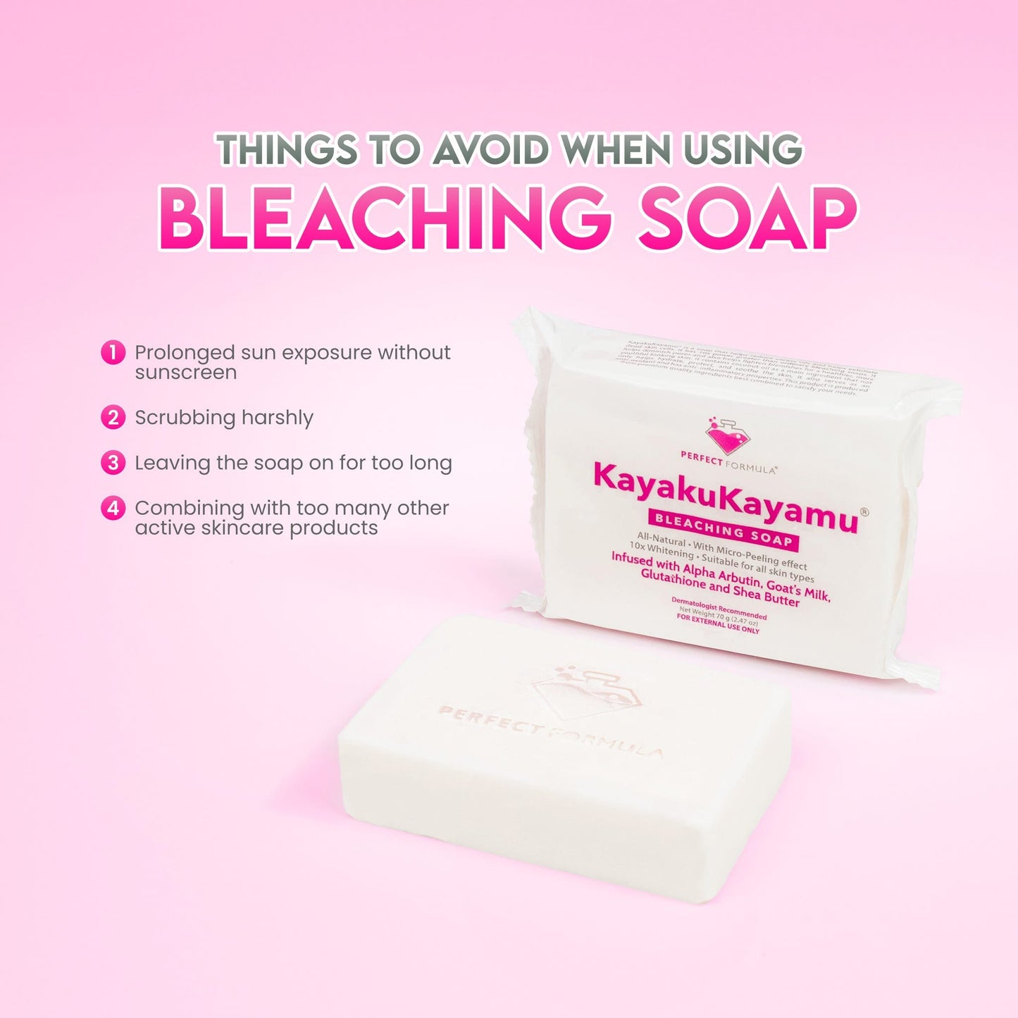Brilliant Skin KayakuKayamu Bleaching
Soap 70g