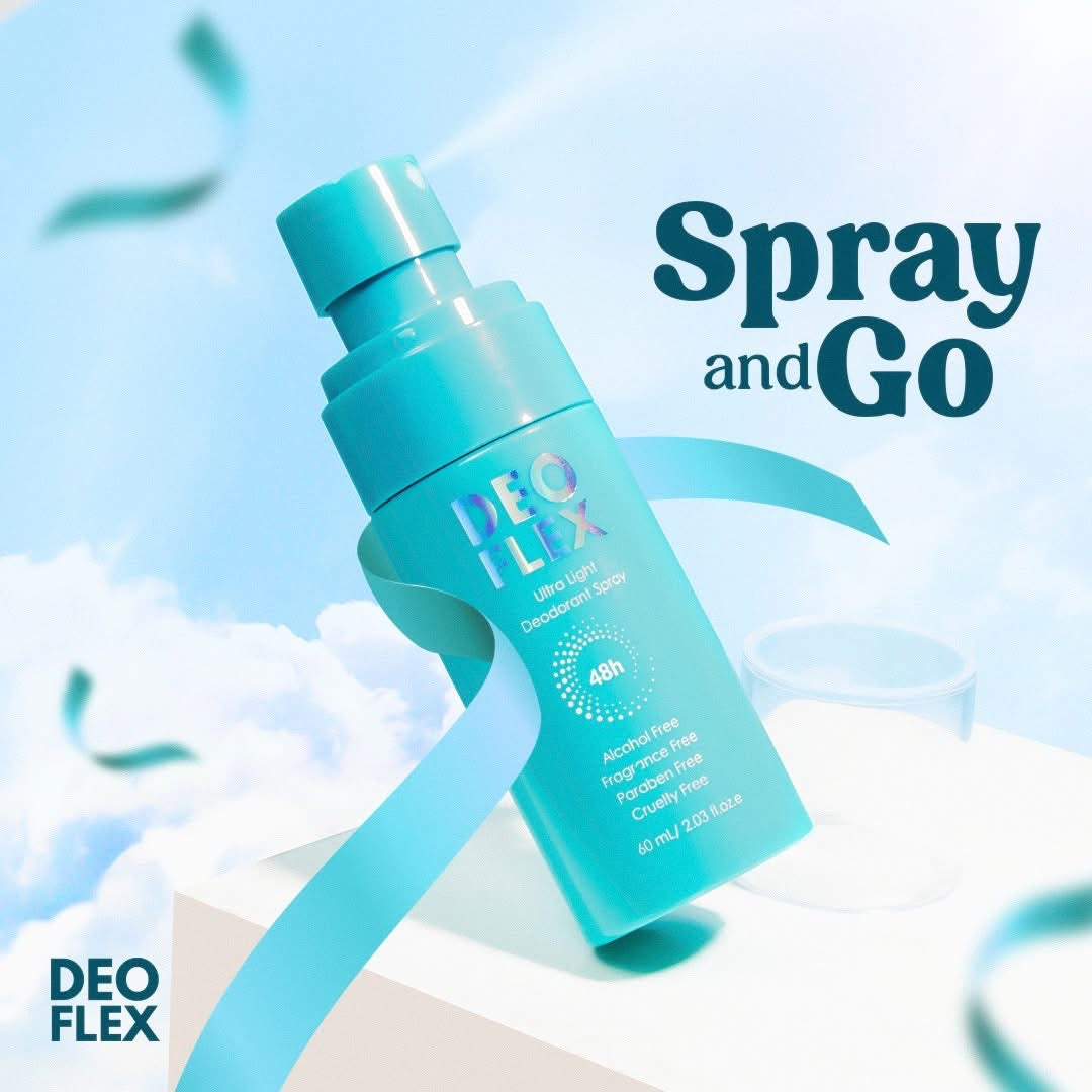 Deoflex Ultra Light Deodorant Spray 60ml