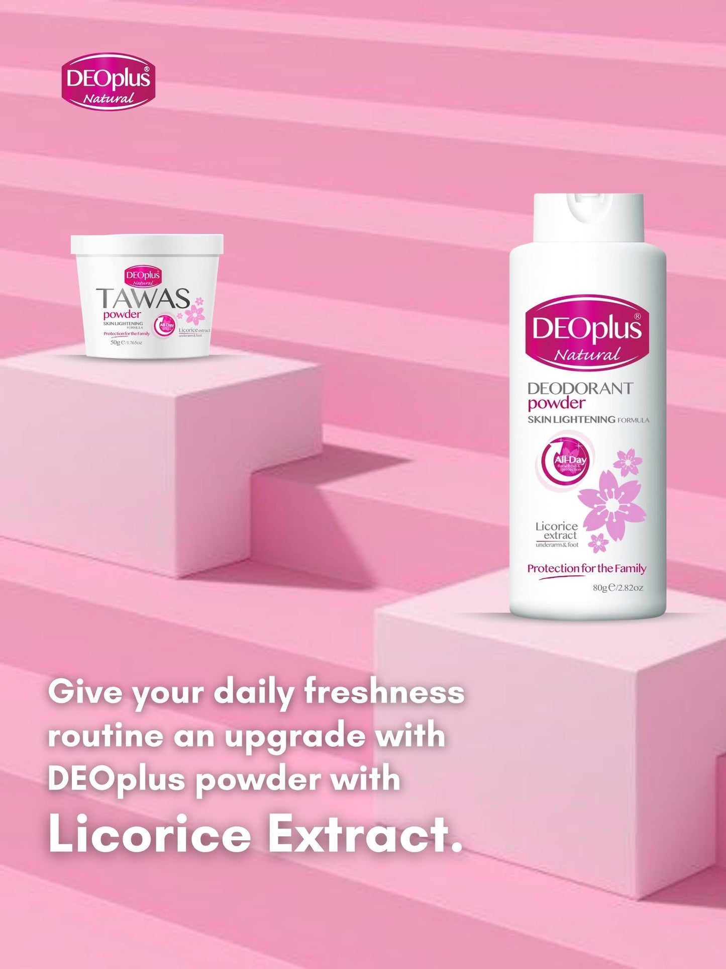 Deoplus Tawas Powder with Licorice Extract 50g