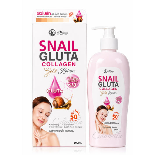 Perfect Skin Lady Snail Gluta Collagen Gold Lotion 500ml