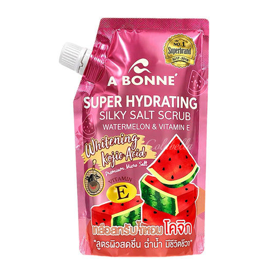 A Bonne’ Super Hydrating Silky Salt Scrub Watermelon & Vitamin E 350g