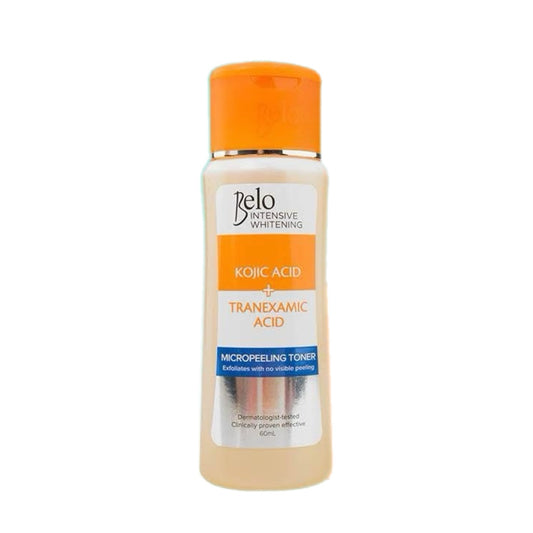 Belo Intensive Whitening Kojic Acid + Tranexamic Acid Micropeeling Toner (Choose a Size)