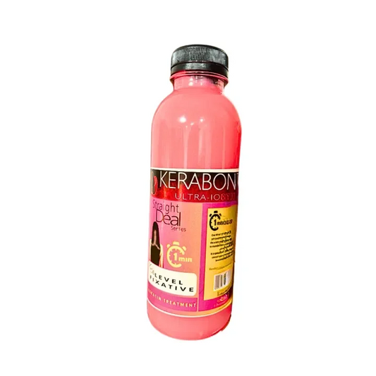 Kerabond Ultra Ionic Straight Deal Keratin Hair Treatment - One Minute Daily Use For Smooth, Straight Hair 500ml