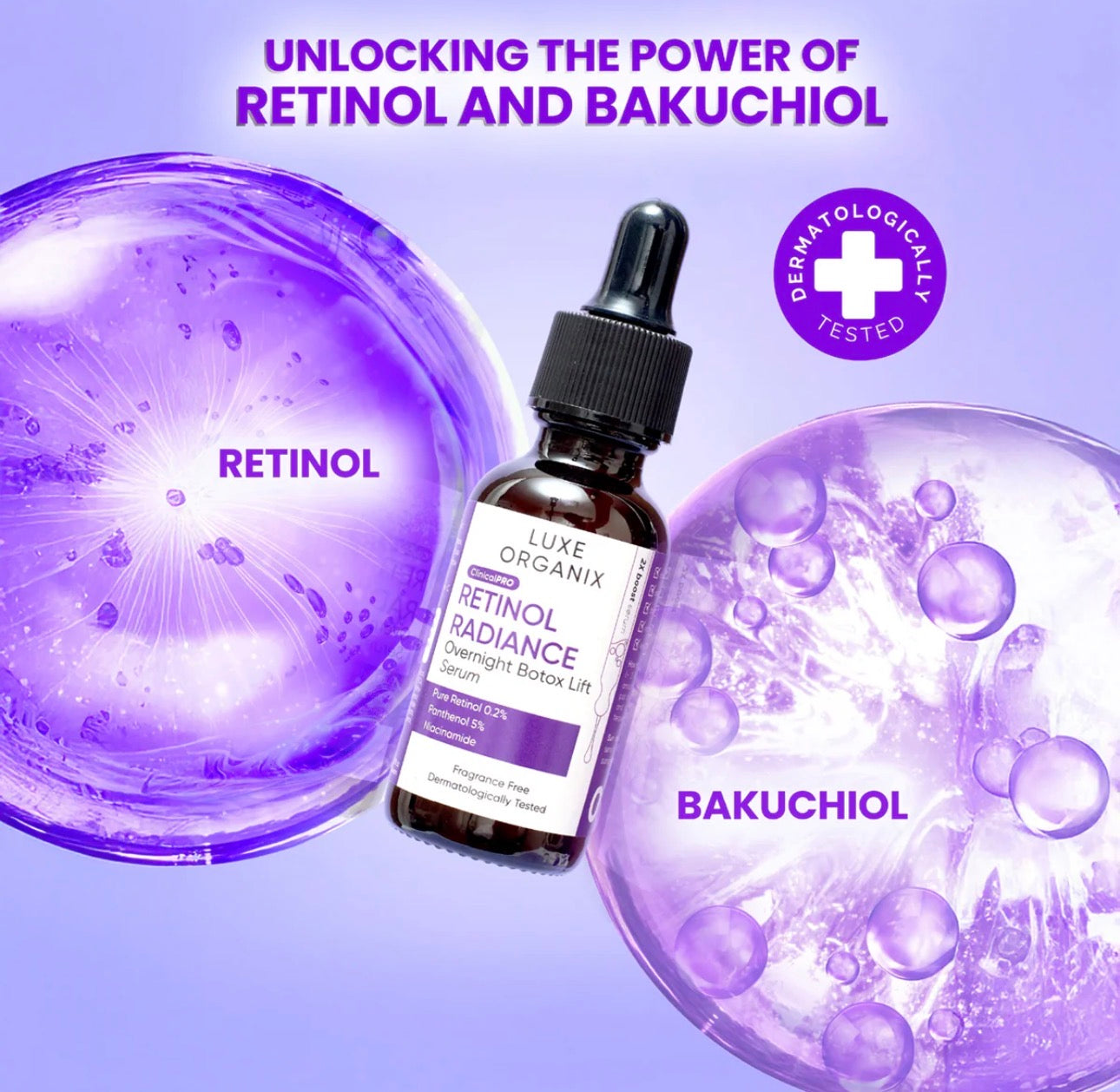 Luxe Organix Retinol + Bakuchiol Bundle
