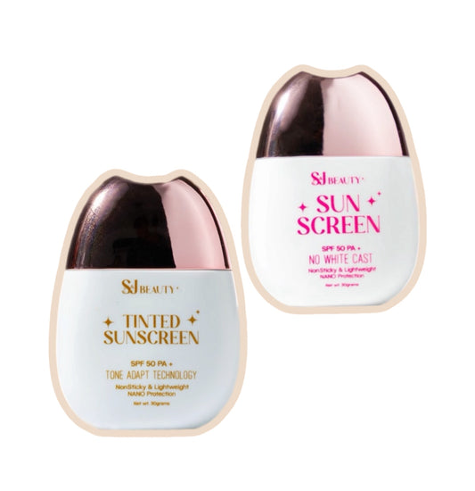 S and J Beauty Suncreen SPF 50 PA+ 30g (Choose a Variant)