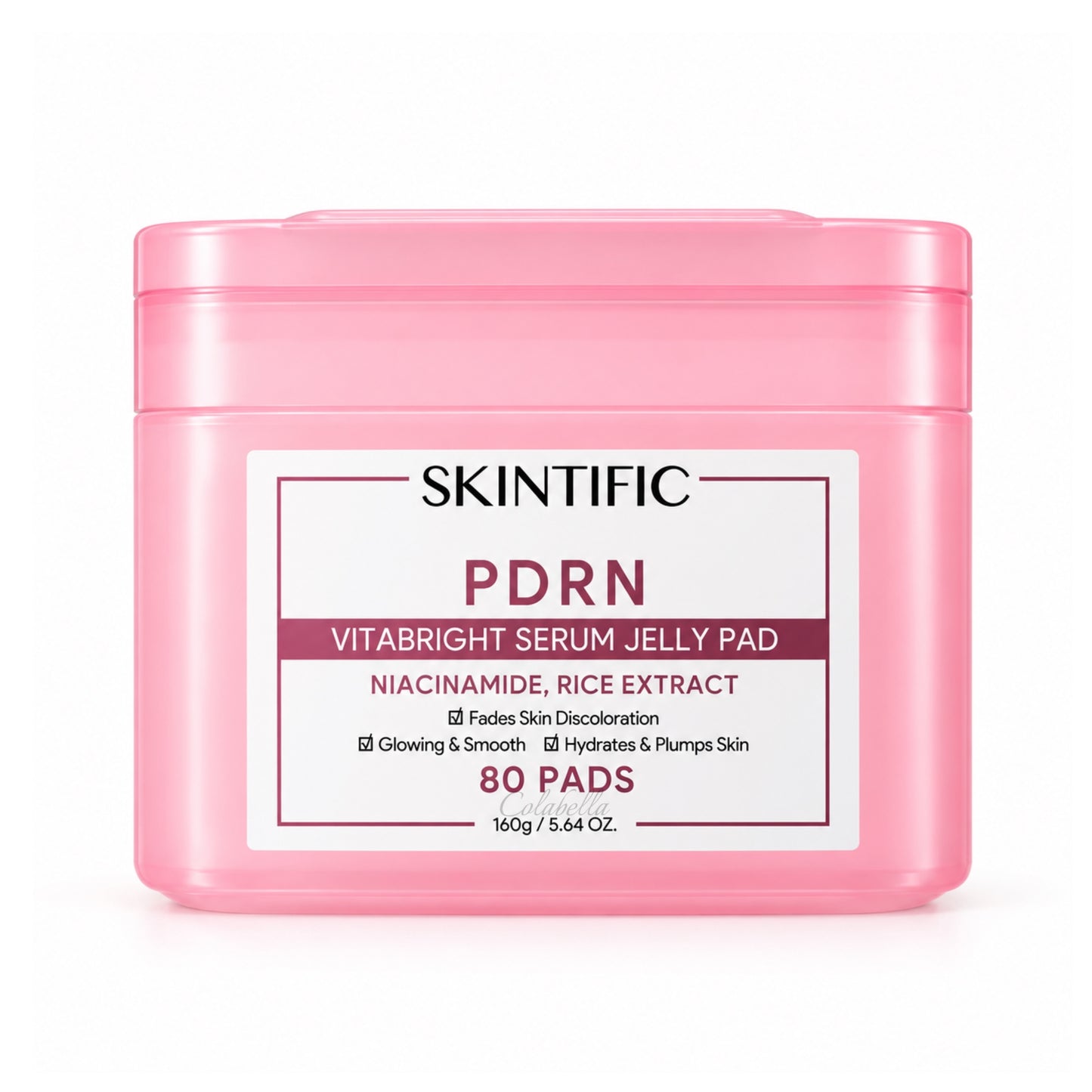 SKINTIFIC PDRN Vitabright Serum Jelly Pads 160g (80 Pads)