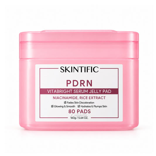 SKINTIFIC PDRN Vitabright Serum Jelly Pads 160g (80 Pads)