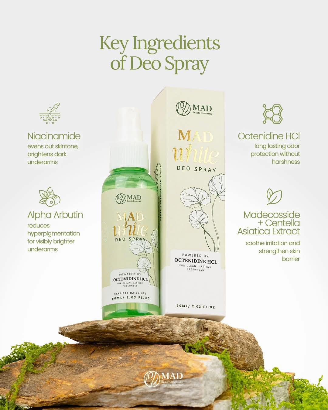 MAD White Deo Spray 60ml