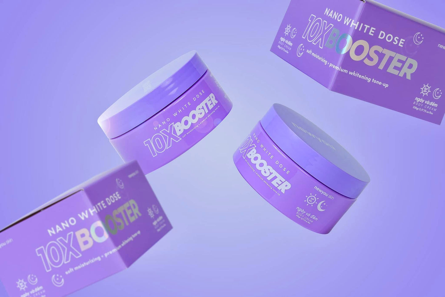 New You Nano White Dose 10x Booster Body Cream 230g