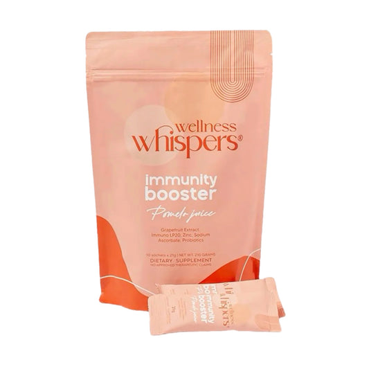 Wellness Whispers Immunity Booster Pomelo Juice 10s (Expiration Date: 18 Sept 2025)