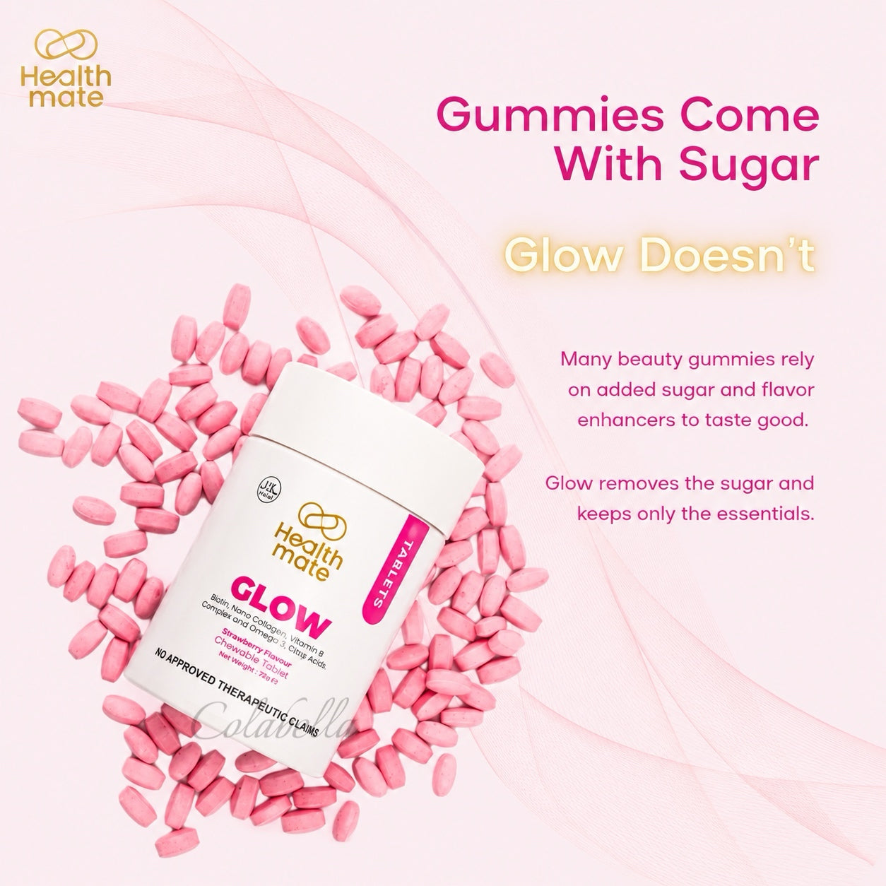 Healthmate Glow (60 Chewable Tablets)