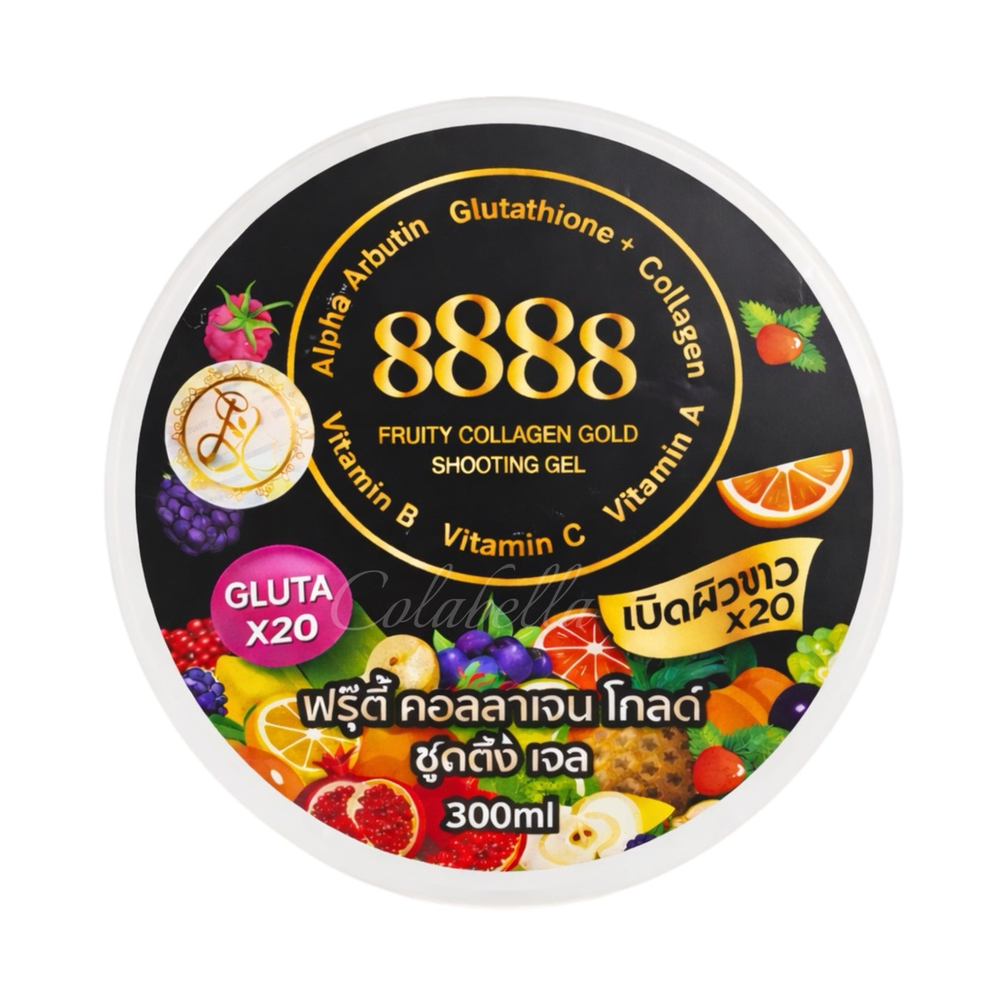 8888 Fruity Collagen Gold Soothing Gel 300ml