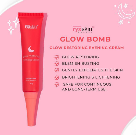 RYX Skin Glow Bomb Restoring Evening Cream 30g