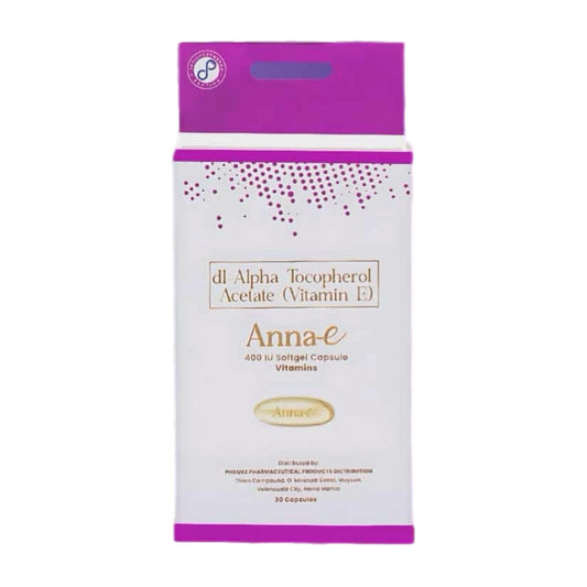 Anna-E 400 IU Softgel Capsule Vitamin E 30 caps