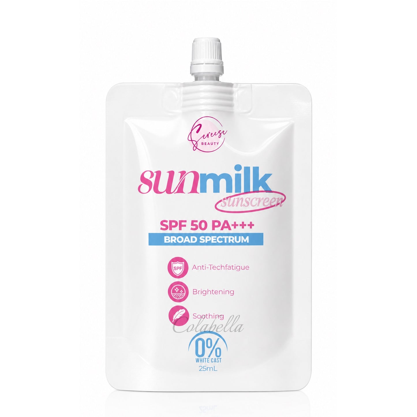 Sereese Beauty Sun Milk Sunscreen SPF50 PA+++ 25ml
