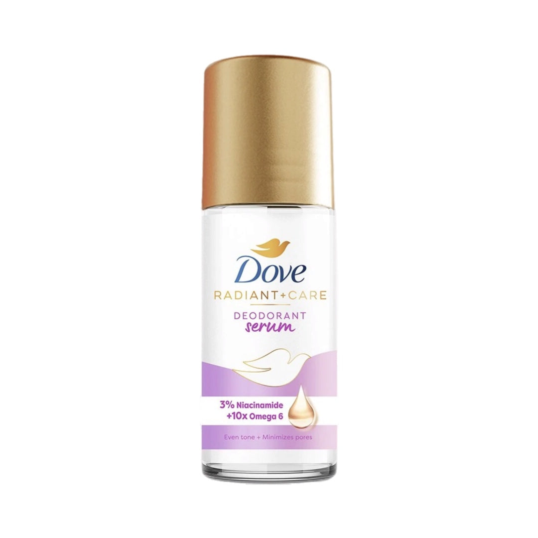 Dove Radiant+ Care Deodorant Serum 3% Niacinamide +10x Omega 6 (45ml)