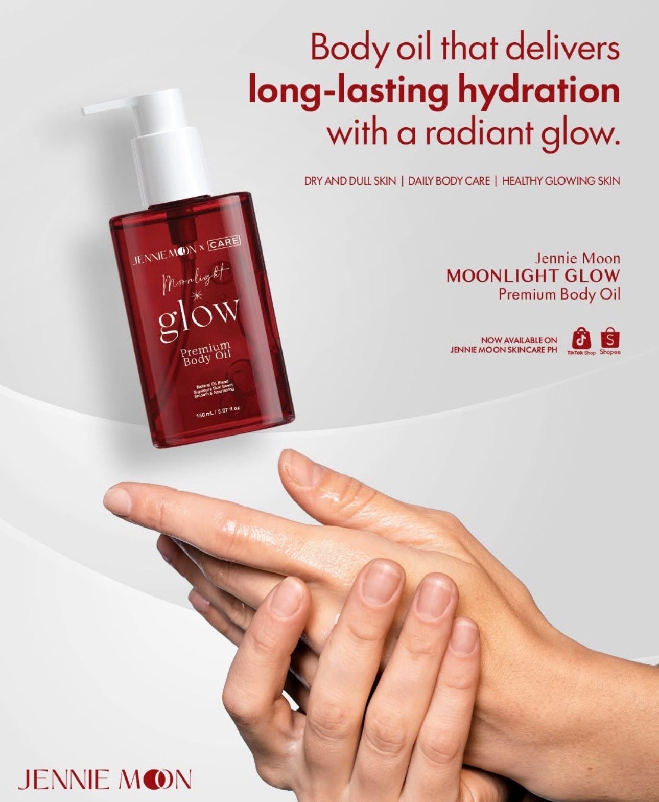 Jennie Moon Moonlight Glow Premium Body Oil 150ml