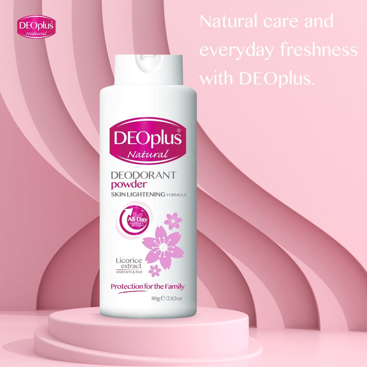 Deoplus Deodorant Powder w/ Licorice Extract 80g