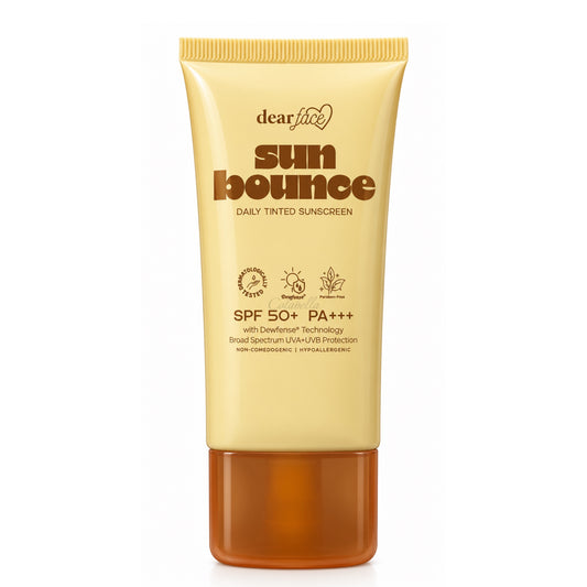 Dear Face Sunbounce Daily Tinted Sunscreen SPF 50 PA+++ 50ml