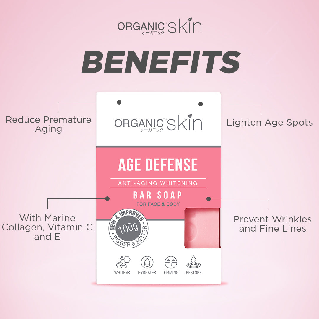 Organic Skin Japan AntiAging Whitening Soap Anti Aging 100g