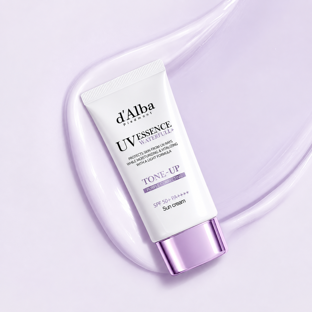 D’Alba Waterfull Tone-Up Sun Cream Purple SPF50+ PA++++ 50ml