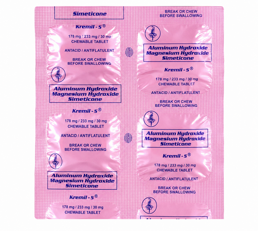 Kremil-S Chewable Tablets (5+1 Pack)