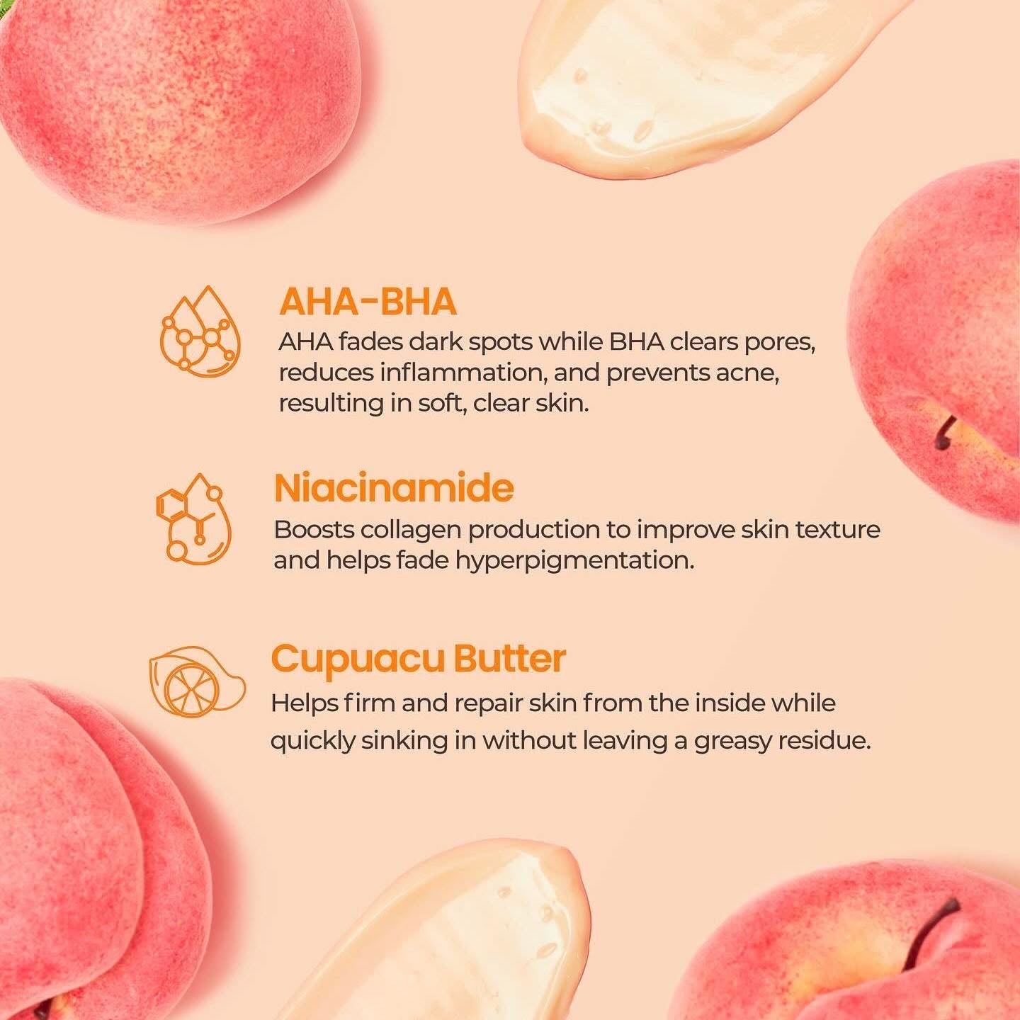 Luxe Organix Bye Bye Bum Bumps Clear and Smooth Booty Scrub 285g