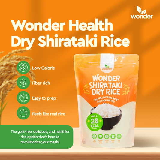 Wonder Dry Shirataki Rice 500g