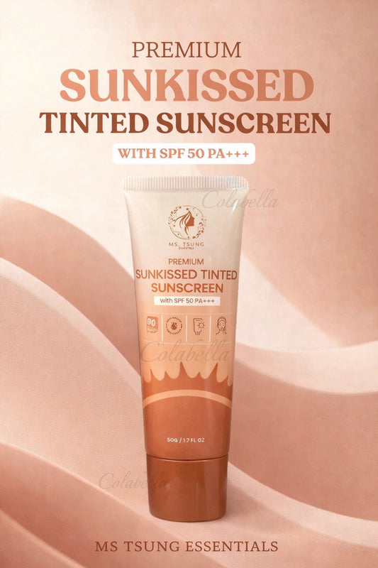 Ms. Tsung Essentials Premium Sunkissed Tinted Sunscreen SPF50 PA+++ 50g