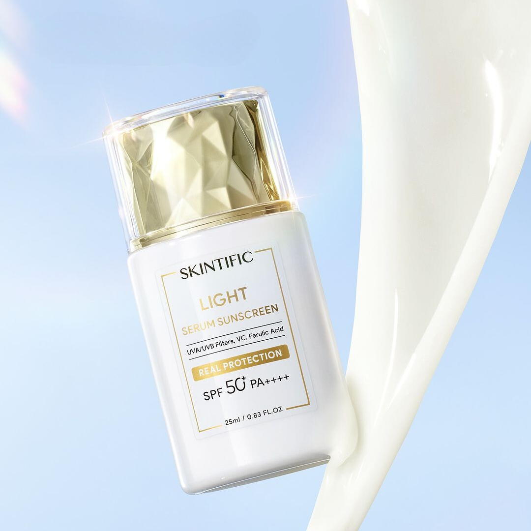 SKINTIFIC Light Serum Sunscreen SPF50 PA++++ 25ml