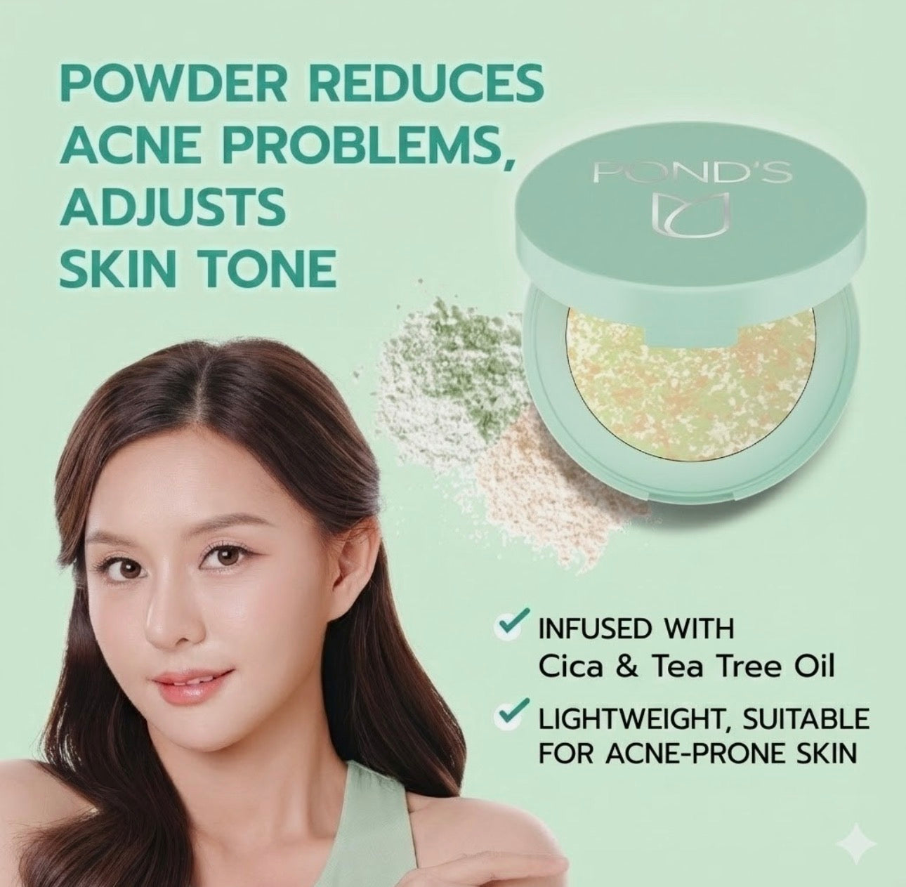 Pond’s Translucent Compact Pressed Powder 9g (Choose a Variant)